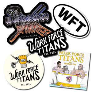 Work Force Titans Sticker Pack 1